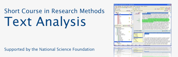 Short Course on Text Analysis