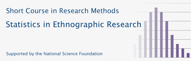 Short Course on Statistics in Ethnographic Research